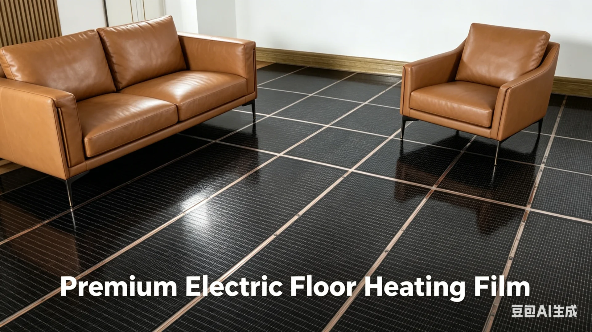 SunAura thermal heating system installation