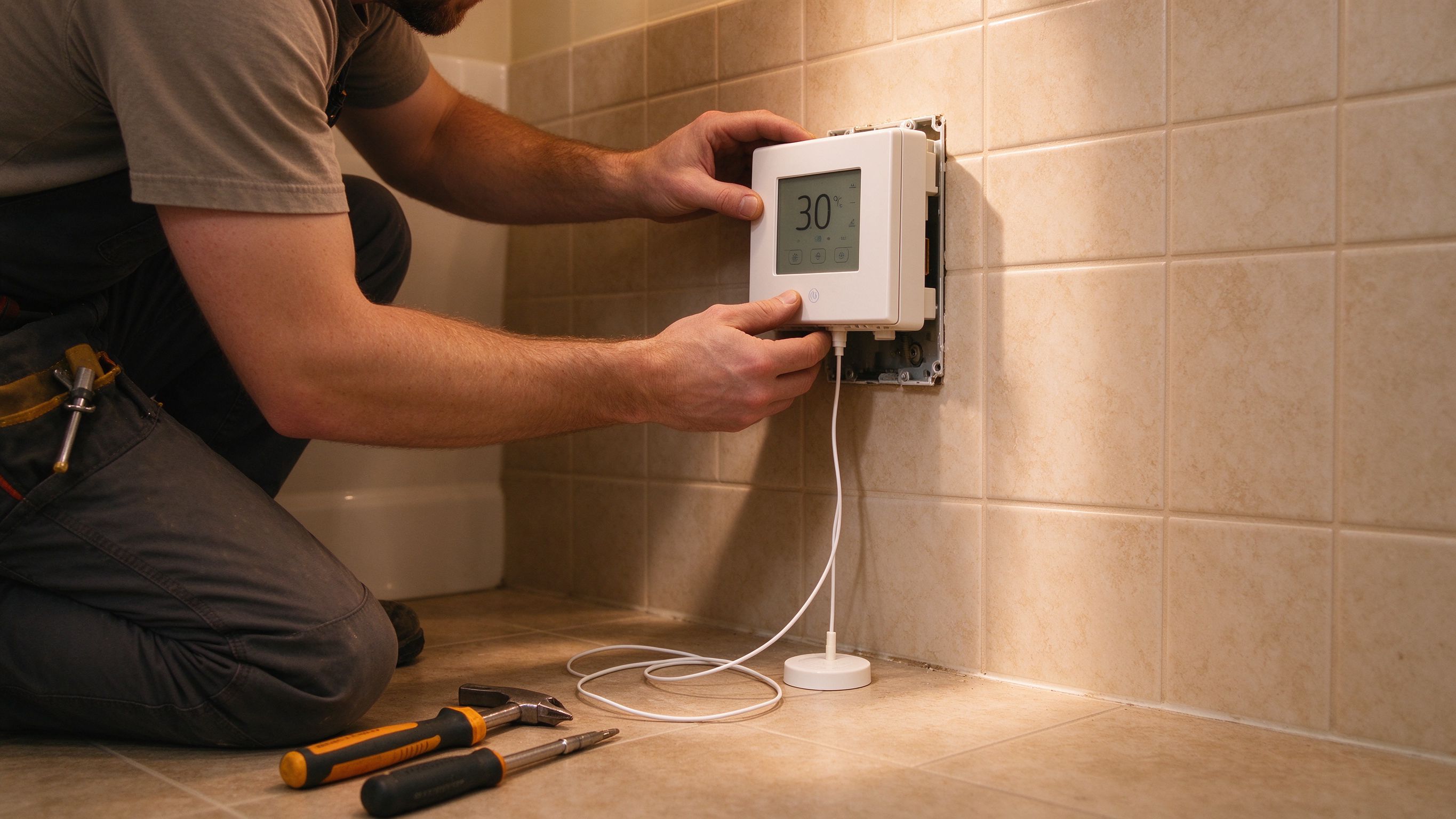 dual core heating cable for renovation