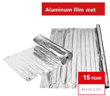 0,5 mm ultradünne Aluminiumfolien-Heizmatte