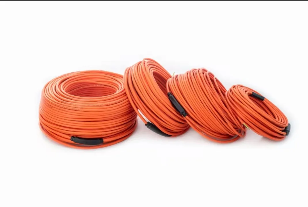 Doppelleiter-Heizkabel-Coils mit Befestigungsclips