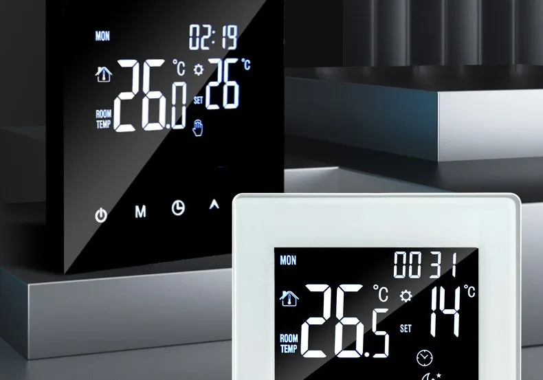 SunAura-Thermostat-Montage und Prüfung