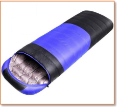 Graphene heated sleeping bag honeycomb heating layer detail