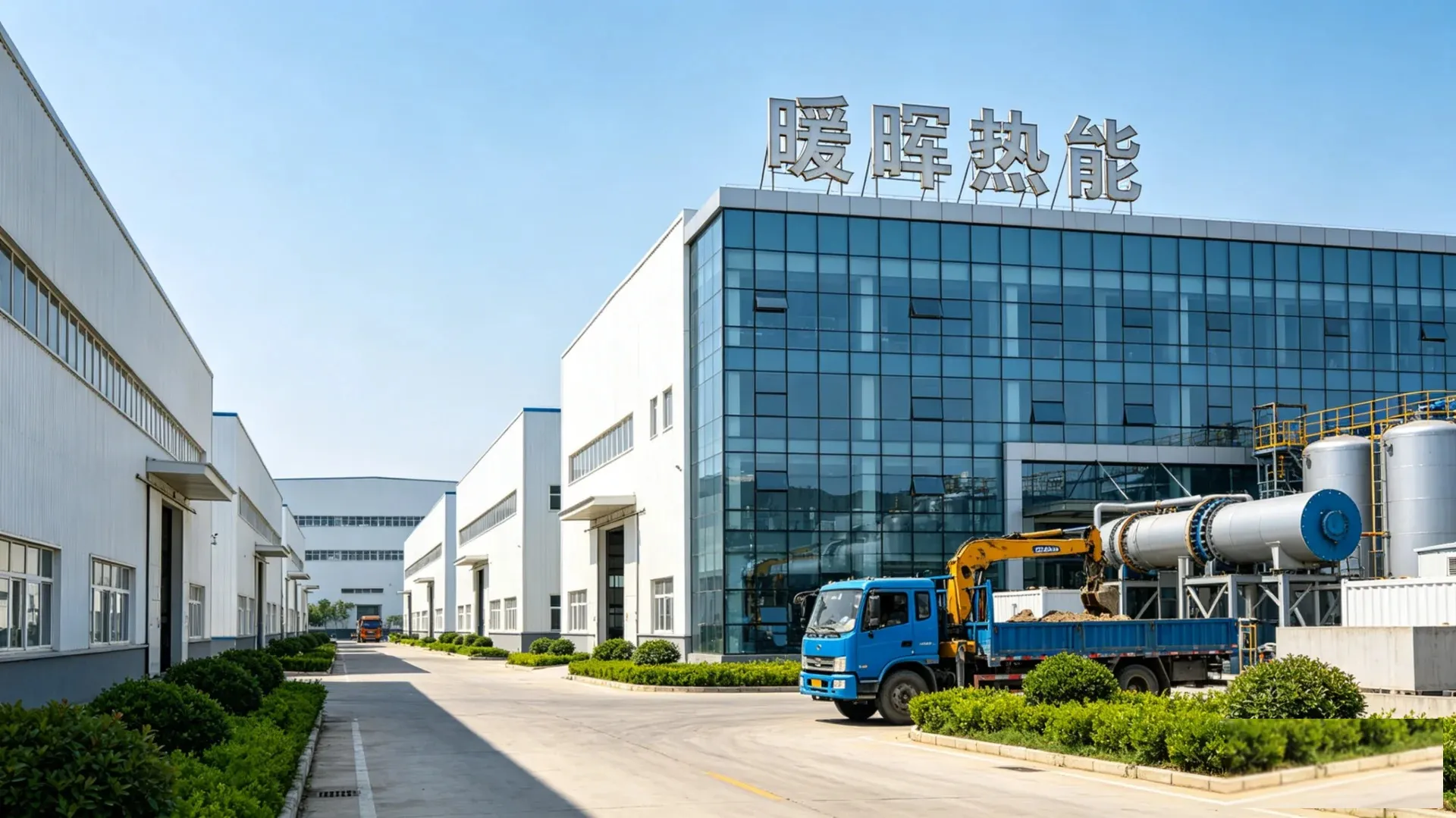 SunAura-Werkscampus Außenansicht, Qingdao