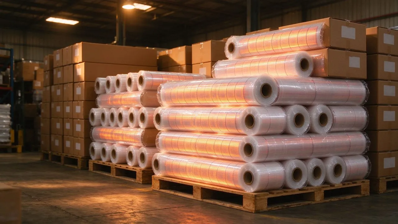 Magazijnvoorraad van aluminiumfolie verwarmingsmatrollen klaar voor export
