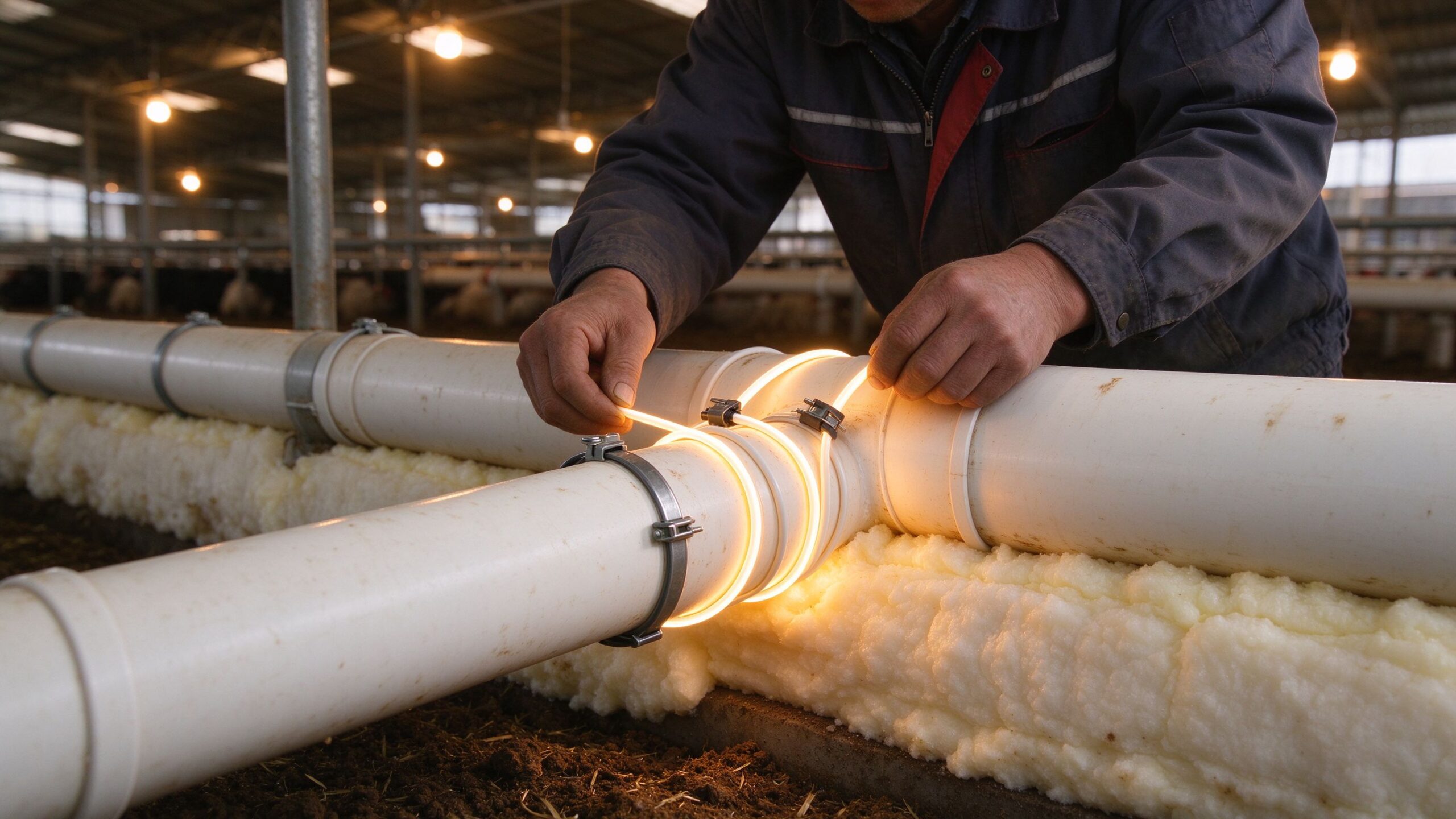 Poultry House Heating Cable Project: How a Farm Protected Water Lines and Floor Comfort Through Winter - image 1