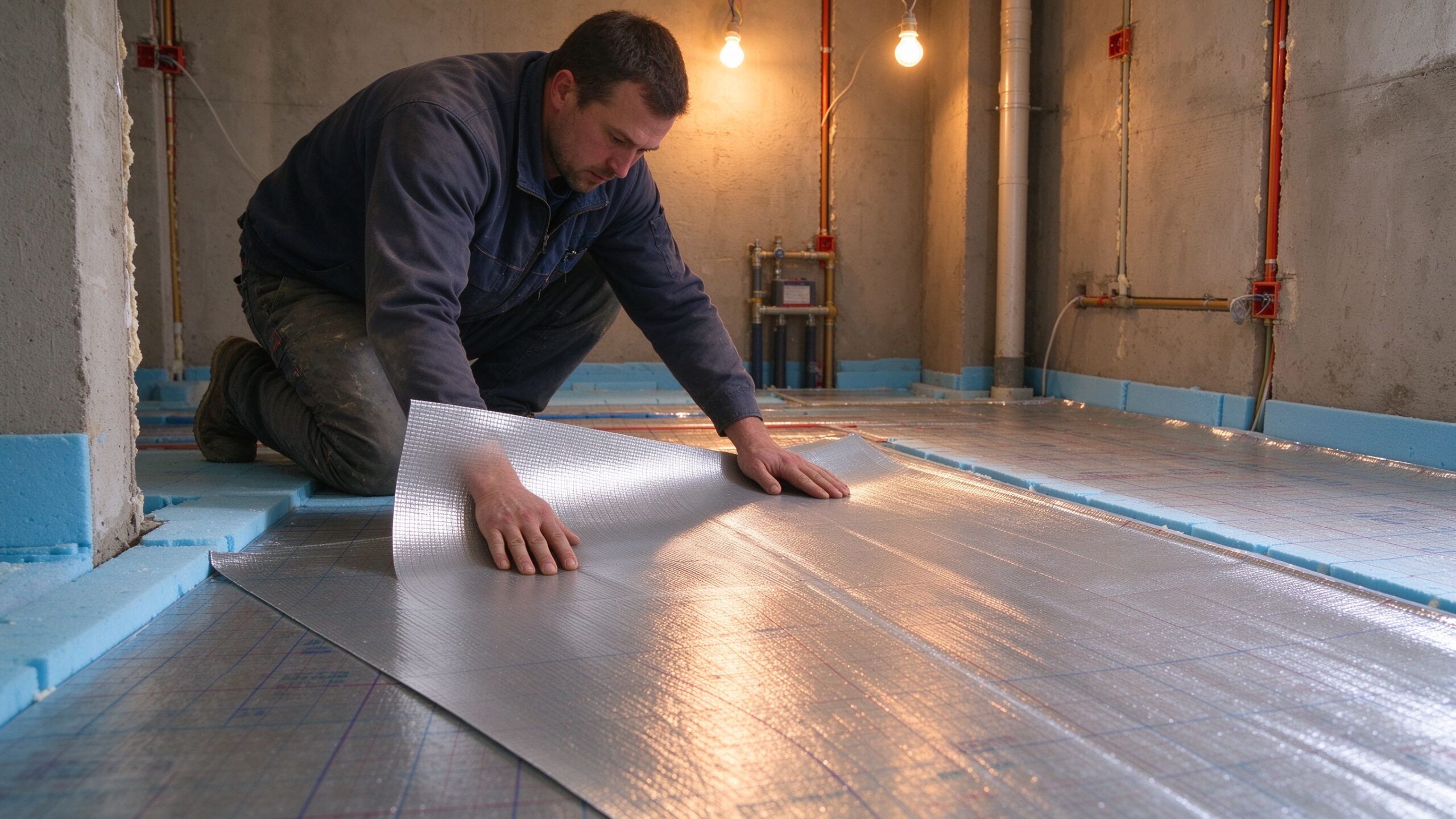 Underfloor Heating Insulation R-Value: How Insulation Thickness Decides Heat-Up Time and Running Cost - image 2