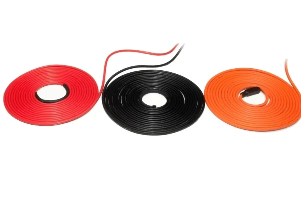 Self-regulating fire pipe heating cable installed on sprinkler line