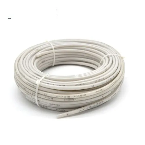 Flexible silicone heat trace cable 25W per metre