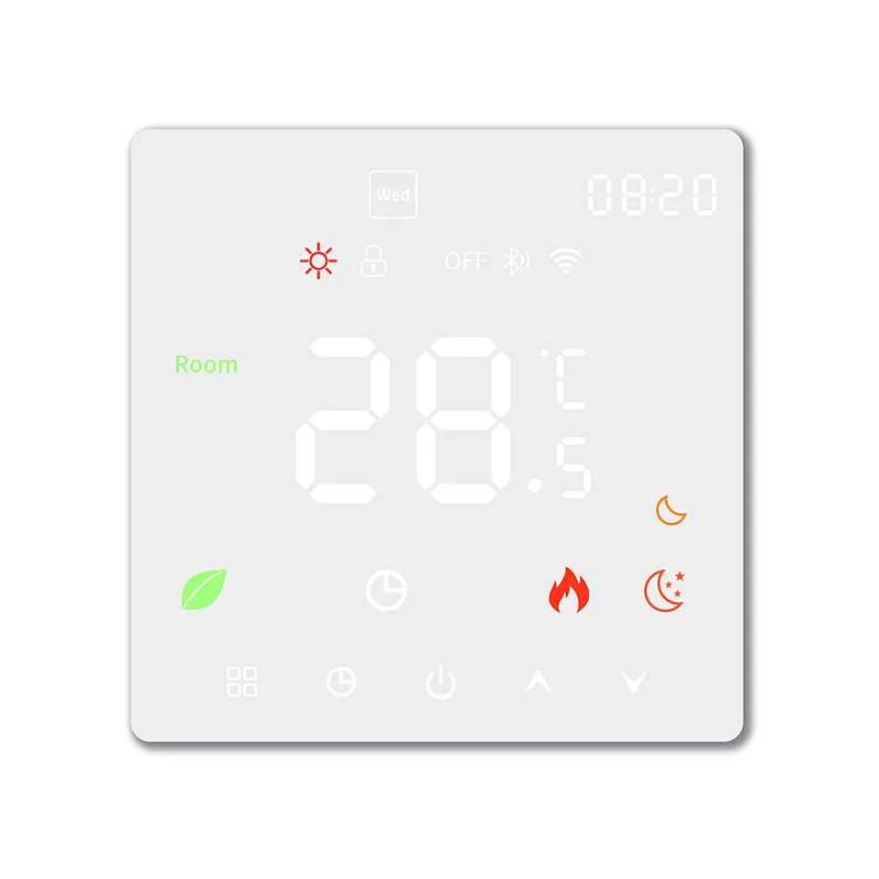 SunAura K6 WiFi smart thermostat LED display