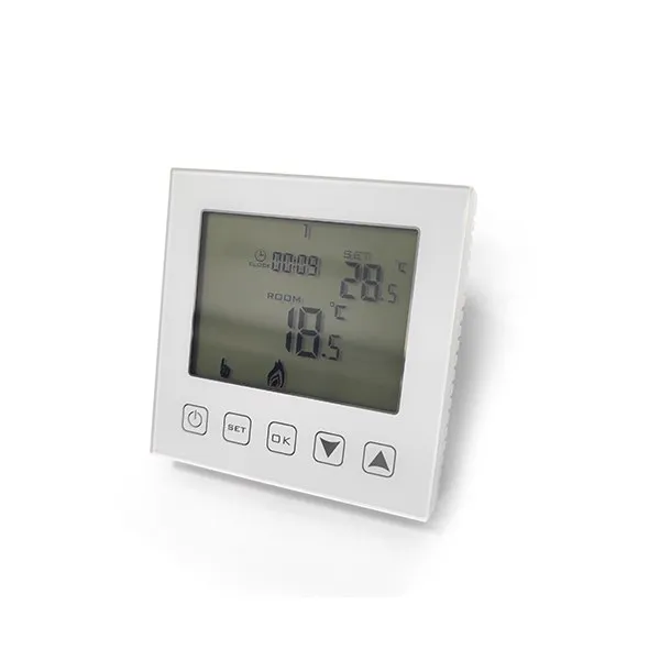 Household underfloor heating thermostat installation