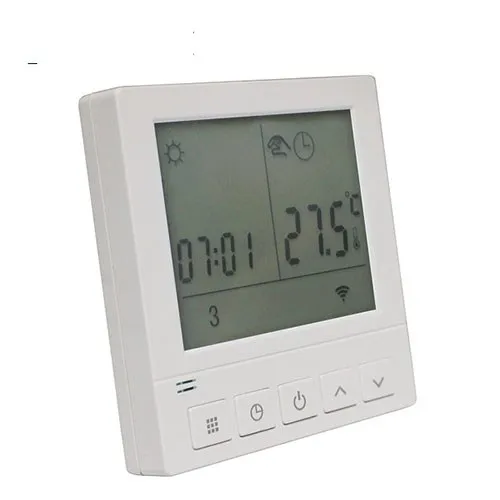 Y819H WiFi thermostat LCD showing mode selection